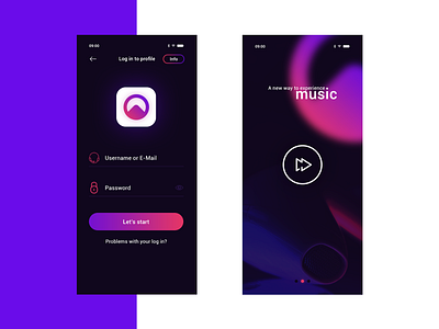 Music App Design