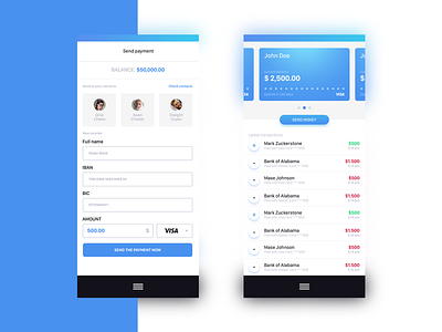 Banking App #2 app app design application banking design finance ui user interface