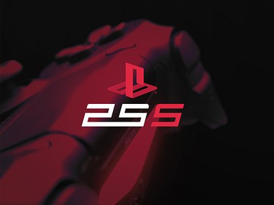 PS5 Concept Design controller logo logodesign playstation red logo