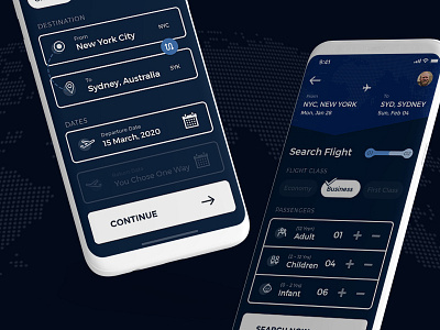 Flight Search Mobile App Concept app flight flight app flight booking flight search mobile app search flight travel ui uidesign user experience user interface ux