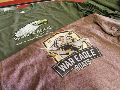 War Eagle Boats Apparel by Alex Groh on Dribbble