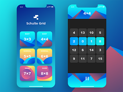 Happy New Year! color game iphonex ui