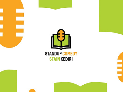 Standup Comedy Stain Kediri Logo design graphicdesign logo firstshot icon