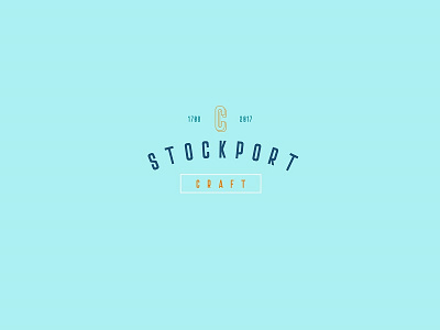 Stockport Logotype craft craftsupply creative creativemarket ideas logo logotype type