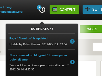 Piranha notifications cms header icons nav notifications popover ui