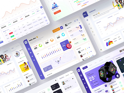 Dashboard Collection 2021 3d adobe xd animation app c4d dashboard dashboard app illustration motion sketch trend ui ux web web dashboard website