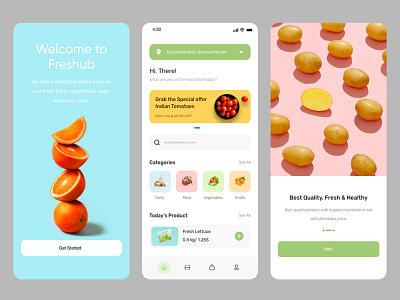 Freshub Grocery App