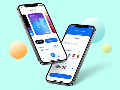 SwiftPay Application by Basit A. khan 👋 on Dribbble