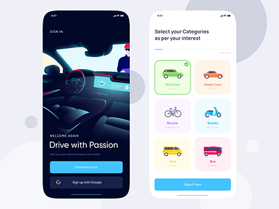 Vehicle Rent App