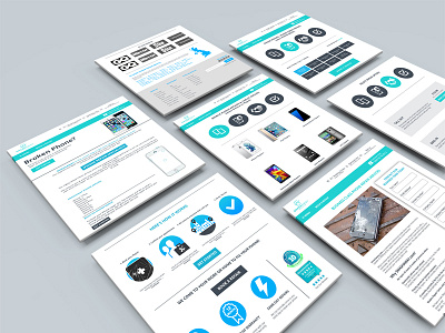 Smashaway WEB UI isometric mockup mockup perspective mockup ui user interface web website