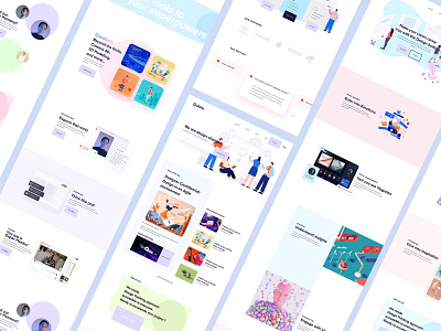 Quinto Design Suite UI adobe xd app illustration minimal ui user experience user interface ux web website