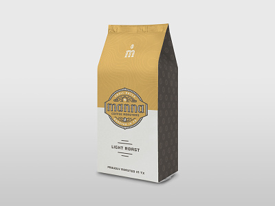 Manna Packaging bean brand coffee identity manna packaging roasters texas
