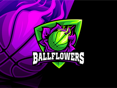 Ball Flowers Basket Ball team