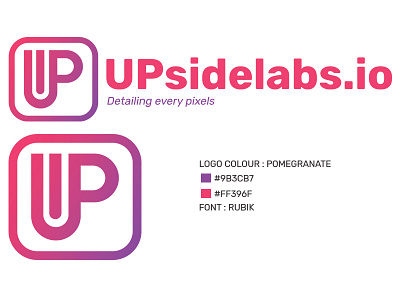 UPsidelabs logo design inspiration logo up