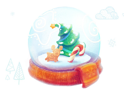 christmas snowball glass app christmas game glass snowball