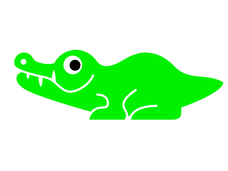 Edison Alligator gif illustration