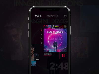 Music Player Metro UI