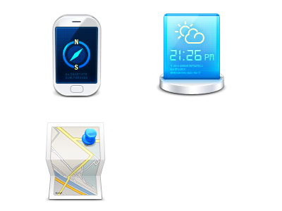 navigation icons