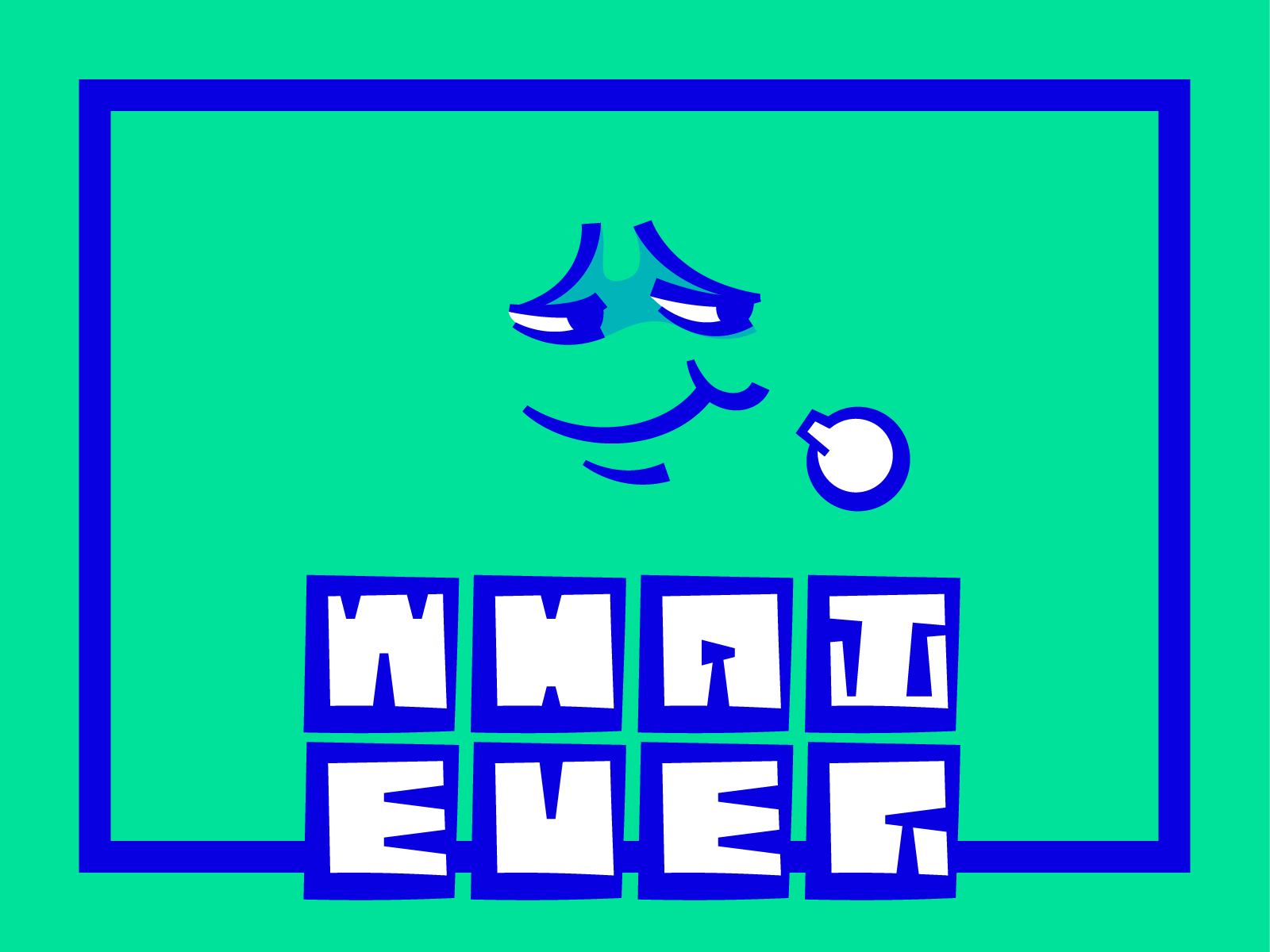 Whatever.FM Cover design 1 by Leon Gao for Anyway.Design on Dribbble