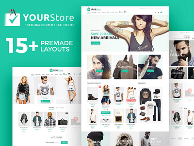 YourStore - Woocommerce theme apparel woocommerce templates clothing woocommerce themes fashion boutique fashion store fashion woocommerce themes mega menu multi purpose woocommerce themes parallax woocommerce themes