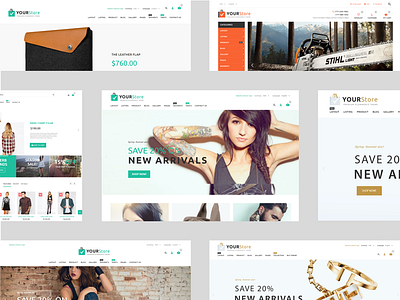 YourStore - Woocommerce theme (Version 1.7) apparel boutique fashion menu multi parallax purpose store templates themes woocommerce