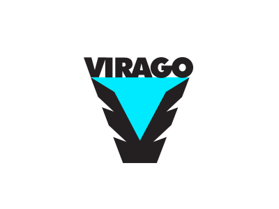 V logo branding logo type wings