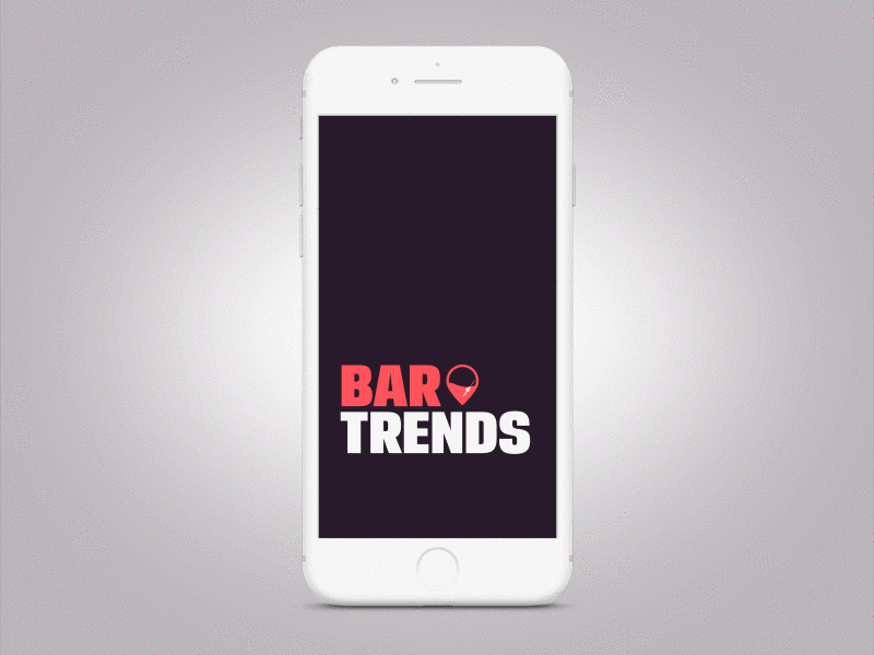 Bar Trends after effects animation bar bartrends gif ios location logo pin ramotion splash