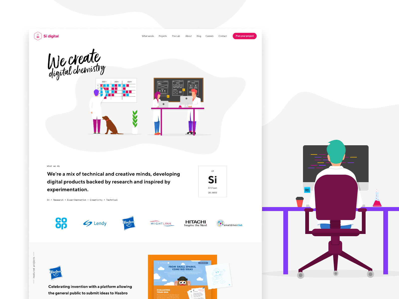 Si digital redesign by Jack Bretherick for Si digital on Dribbble