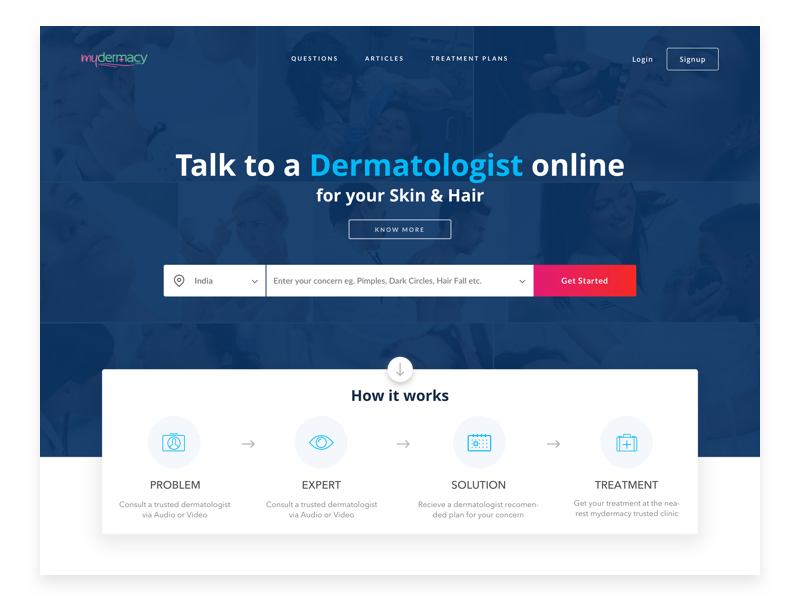 Landing Page landingpage web style art exploration design visual ux ui
