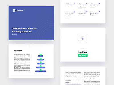 OpenInvest - ebook branding design ebook illustration investing layout