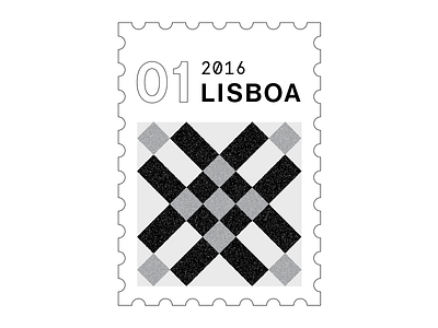 Lisboa Stamp