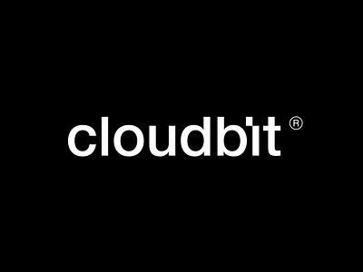 Cloudbit Logo cloud logo logotype typography