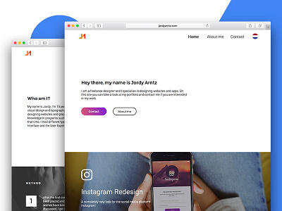 Personal Portfolio Website 2017 arntz clean jordy personal portfolio responsive web webdesign website