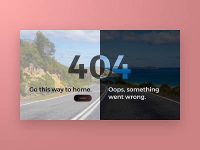 Daily UI 008 - 404 Page 008 404 404 page challenge daily daily ui dailyui design error 404 interface not found ui