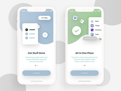 Daily UI 023 - Onboarding 023 app card challenge clean daily daily ui dailyui design dribbble gradient illustration interface onboard onboarding todo ui ui design ux welcome