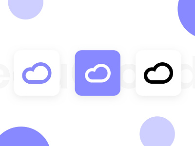 eduCloud icon android app app icon branding clean cloud cloud app design drive educloud flat icon illustration illustrator ios logo storage vector web