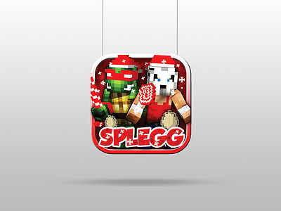 Splegg Game Icon aplication apps design games games design icon icon design illustration pixel pixel art ui