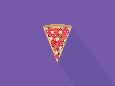 Pizza art drawing flat graphic illustration illustrator italy pizza sticker