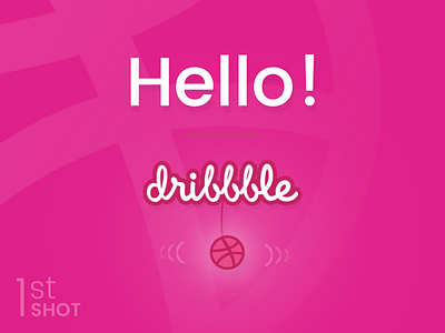 Hello dribbble ! dribbble first first shot hello shot