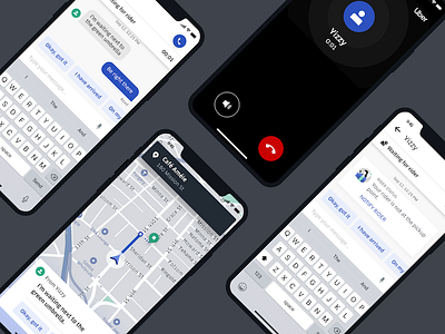 Uber Chat: In-app Communication platform - Driver UI