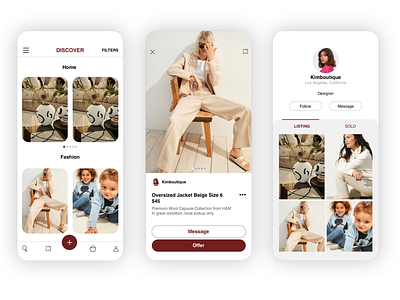 Poshmark UI redesign