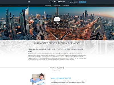 Website Design for THEDRIVER by BEONTOP back end cms development front end front end development frontend web design webdesign website design