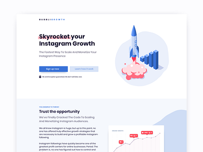 UI Challenge 003: Landing Page Design