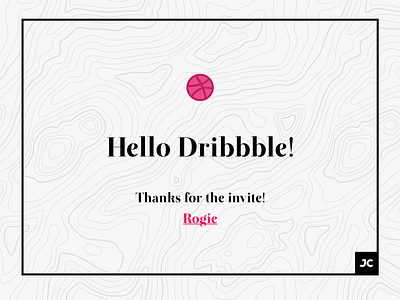 Hello Dribbble!