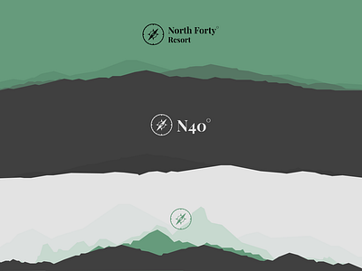 Logo Exploration | North Forty Resort