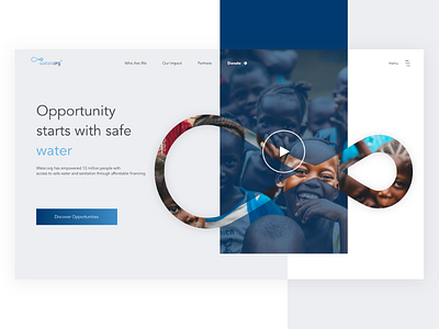 Water.org website redesign
