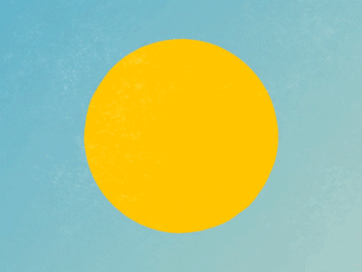 Moon & Sun after effects animation cartoon moon simple sun