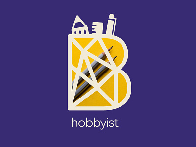Hobbyist Brand Mark advert banner branding color colour graphic design messaging typography