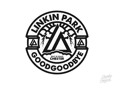 Linkin Park Good Goodbye by Charley Pangus bandmerch charleypangus graphicdesign linkinpark music restinpeacechesterbennington