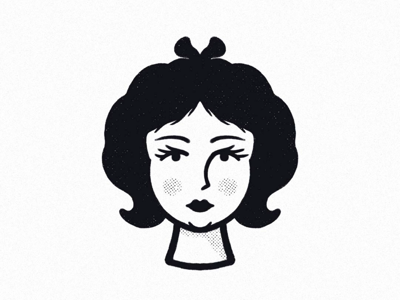 Traditional lady traditional illustration lady face